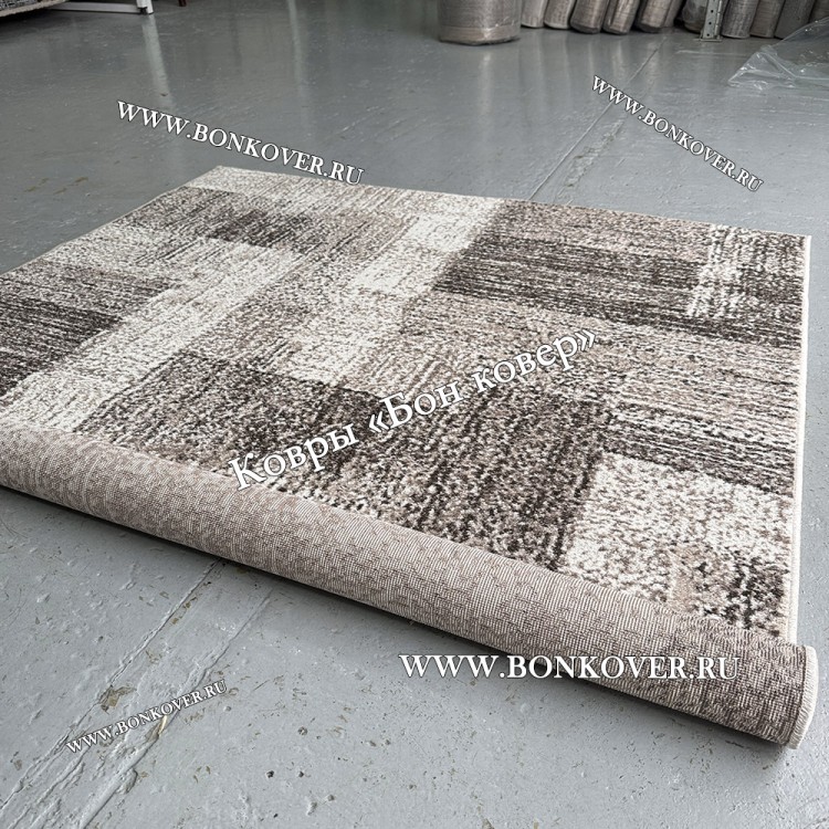 Бежево-Коричневый Ковер Арт 29876 Прямоугольный