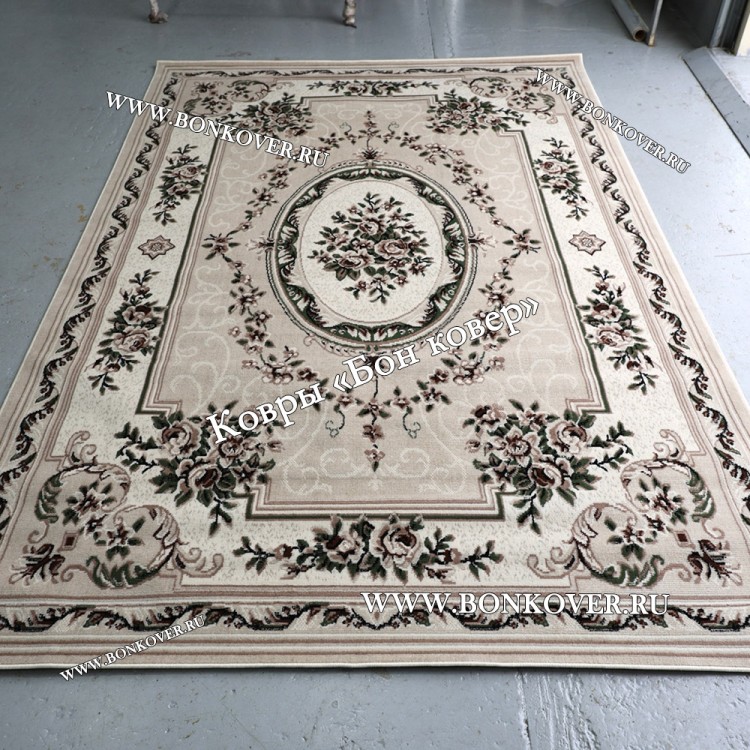 Ковер Лайт Карпет Дизайн 23887 Беж Прямоугольный