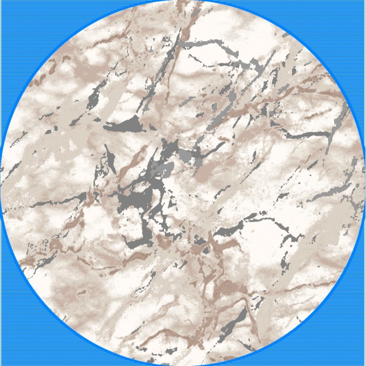 Ковер Armina 03819A GREY / BROWN Круг